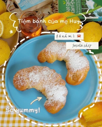 Bánh mì cua socola chip